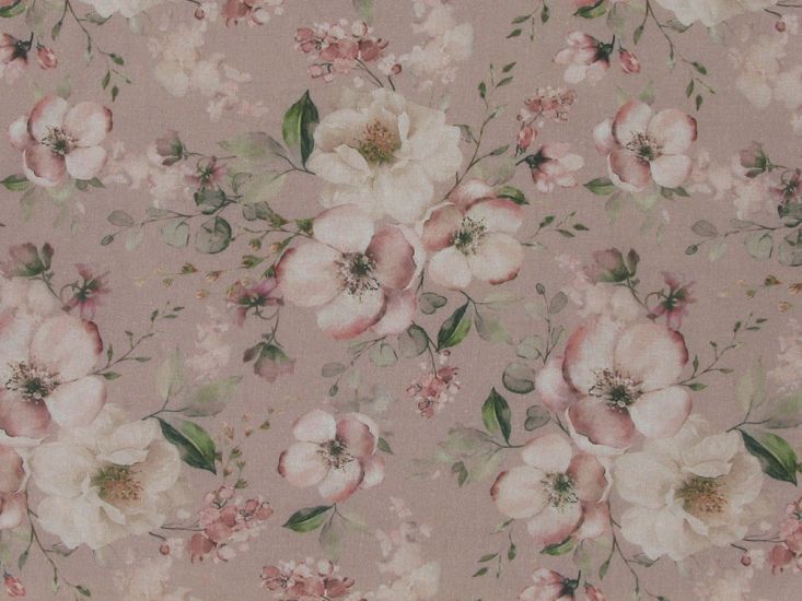 Rufolo Garden Cotton Lawn Print, Pink
