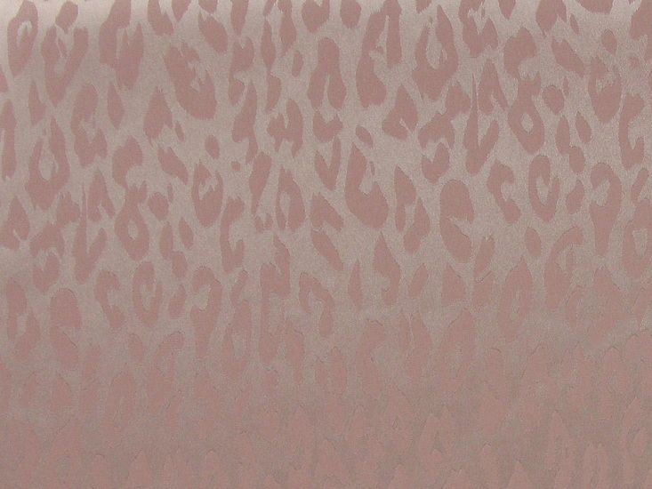 Satin Stretch Leopard Jacquard, Blush