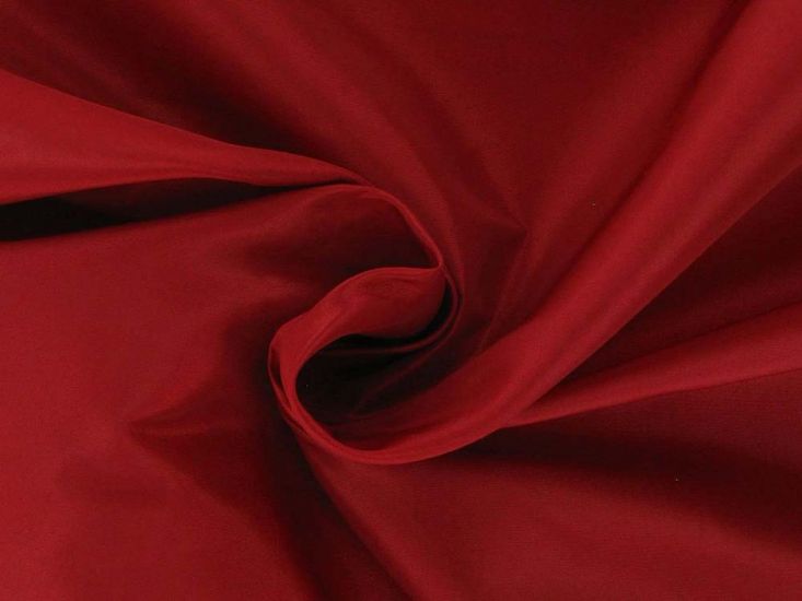 Sheen Polyester Taffeta, Red