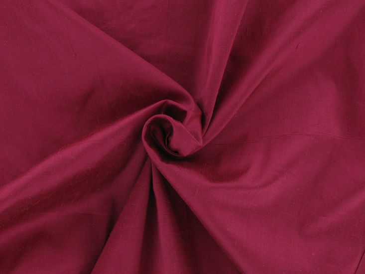 Silk Dupion, Cerise