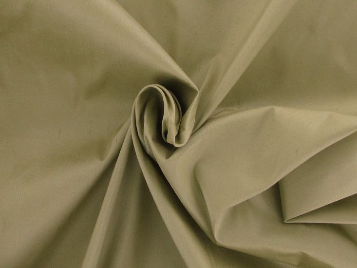 Silk Dupion, Flaxen Yellow