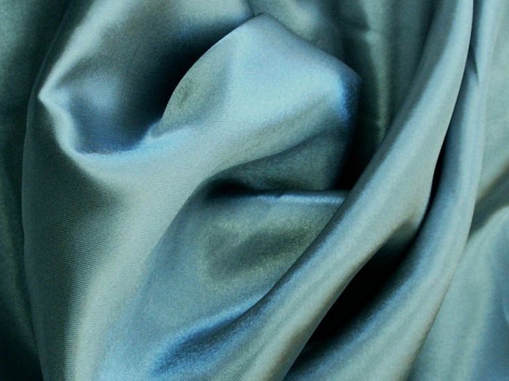 Silk Feel Polyester Satin, Ocean