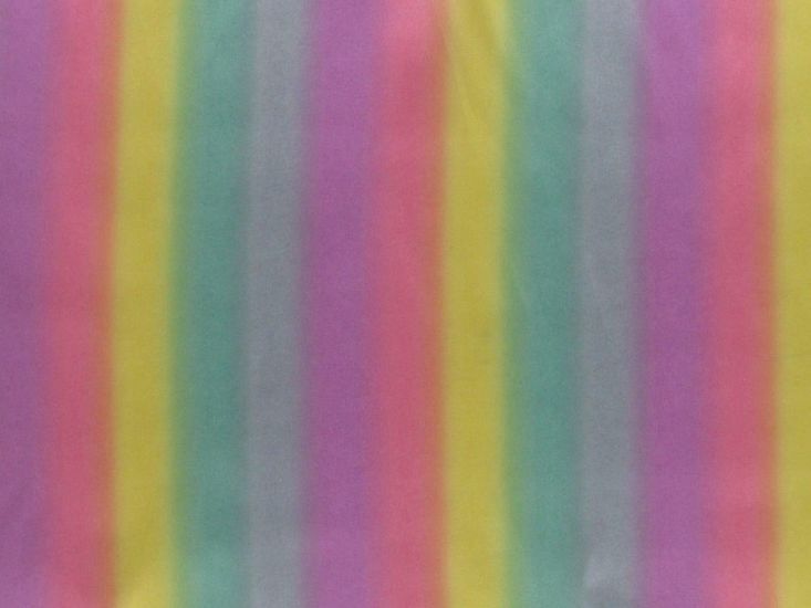 Silk Feel Polyester Satin, Pastel Rainbow