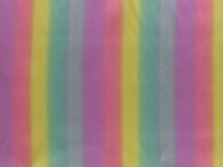 Silk Feel Polyester Satin, Pastel Rainbow