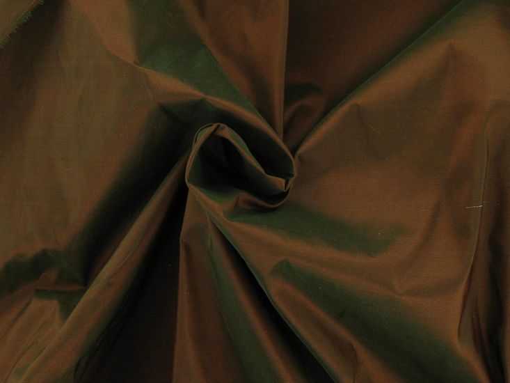 Two Tone Silk Taffeta, Copper