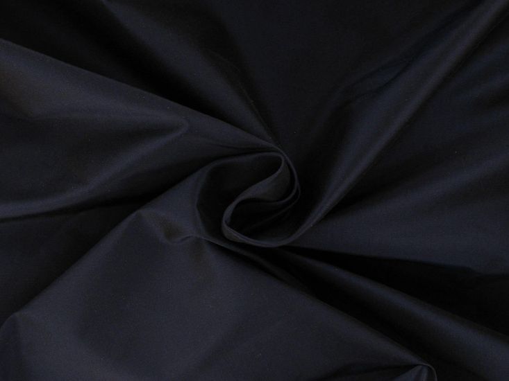 Two Tone Silk Taffeta, Navy Blue