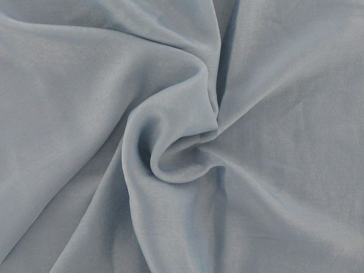 Silky Velvety Satin, Ice Blue