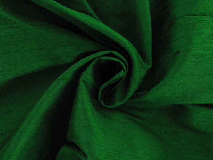 Slubby Silk Dupion, Emerald