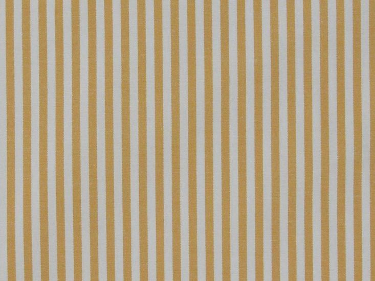 Smooth Touch Woven Polycotton Stripe, Orange