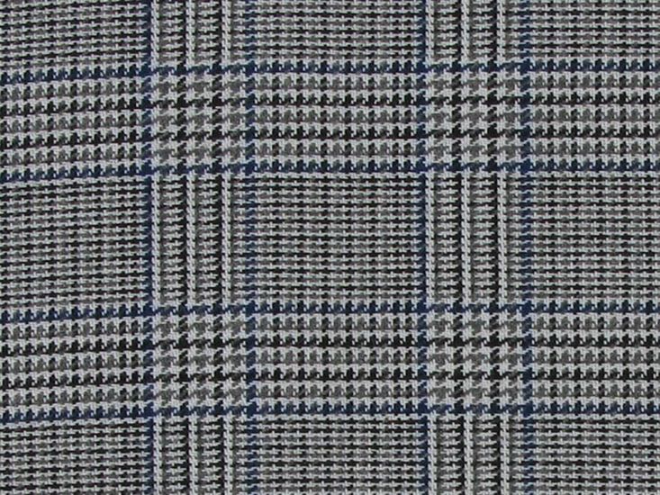 Soft Brushed Suiting Prince of Wales Check