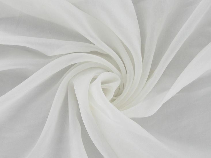 Soft Silk Organza, Ivory