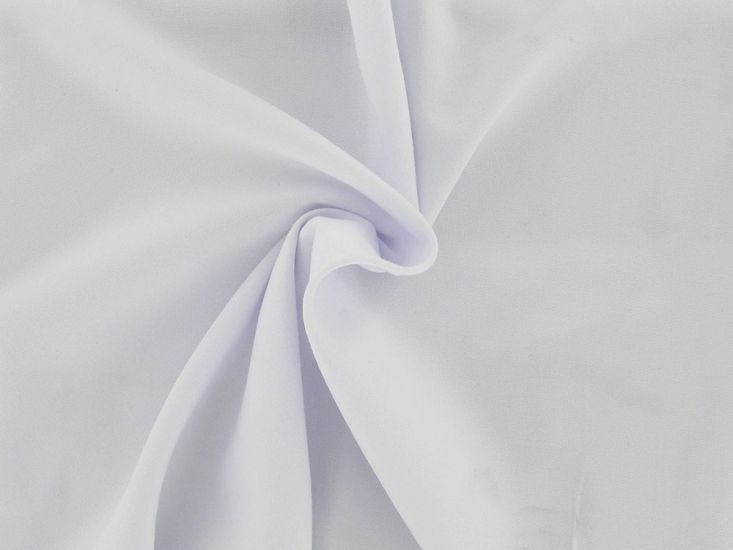 Soft Touch Gaberdine Twill, White