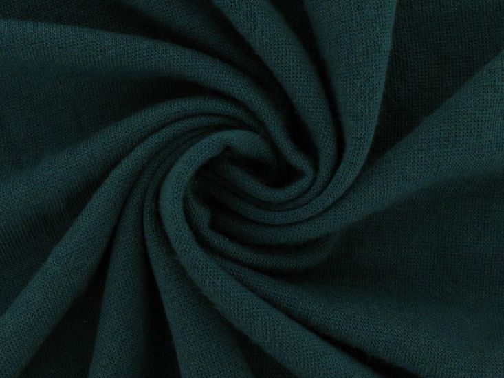 Soft Touch Viscose Knit Jersey, Petrol
