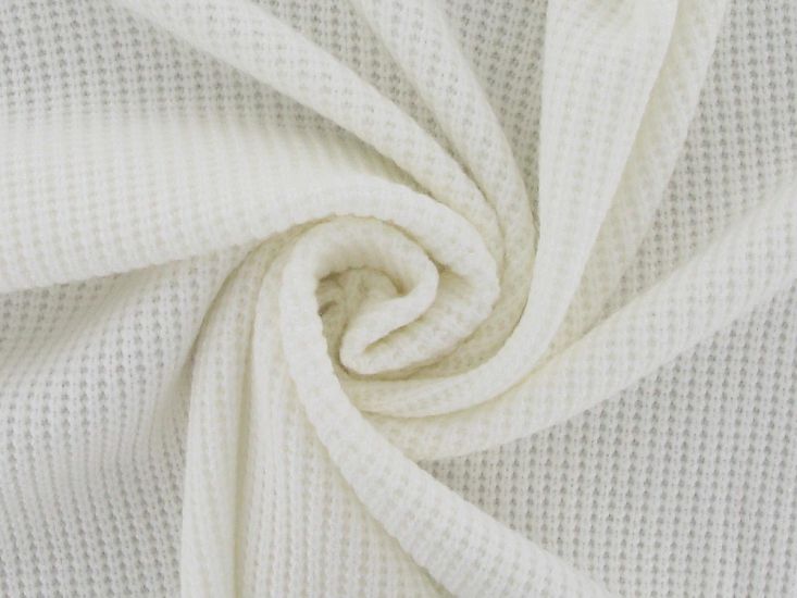 Soft Touch Waffle Knit, Ecru