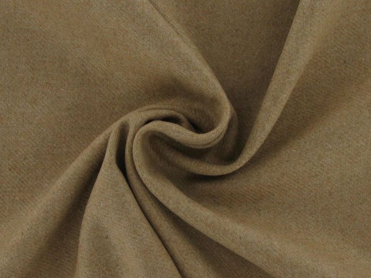 Soft Touch Wool Twill, Camel