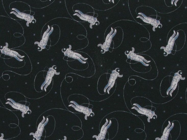 Spaceman Trail Cotton Print