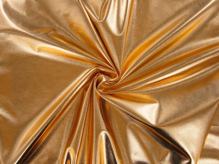 Spandex Mirror Foil, Gold