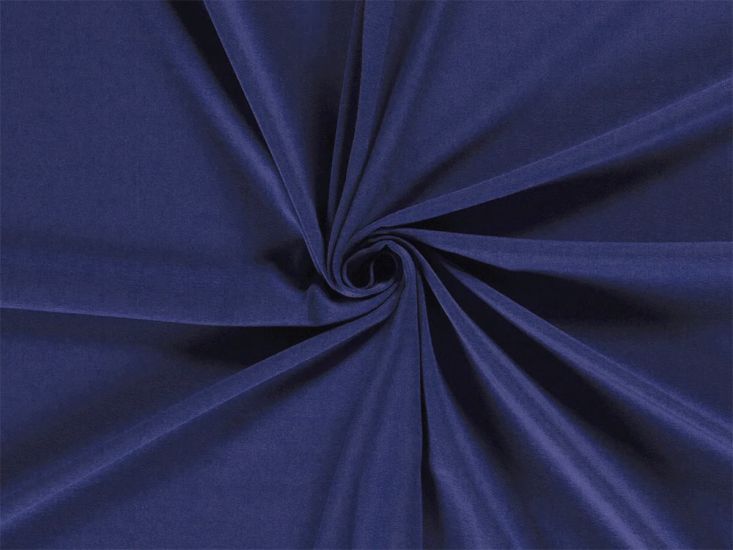 Splendor Heavy Cotton Jersey, Cobalt
