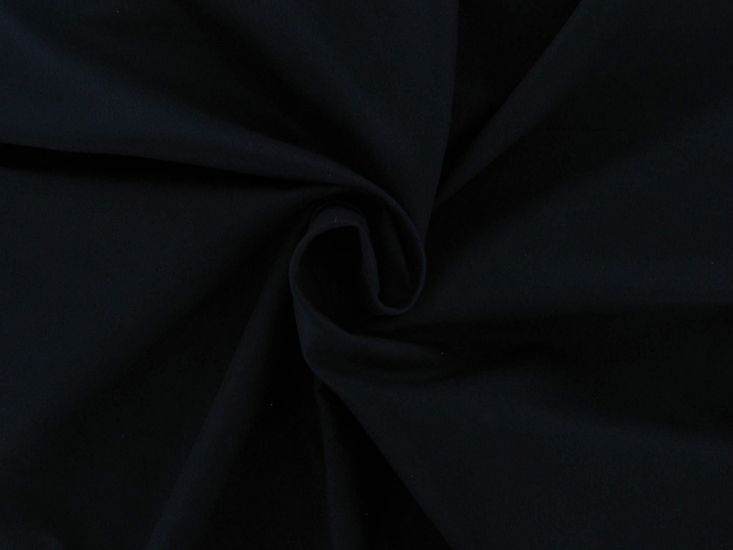 Stretch Cotton Sateen, Navy