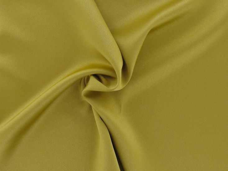 Stretch Satin Crepe, Gold