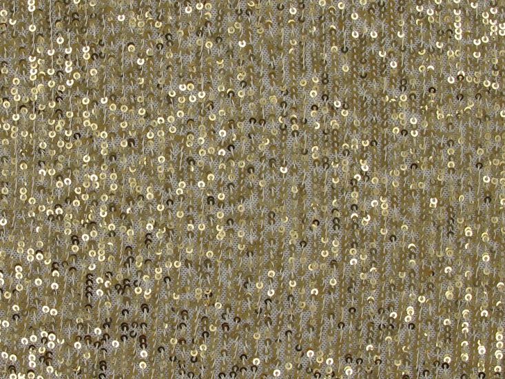 Stretch Sequin Knit, Champagne