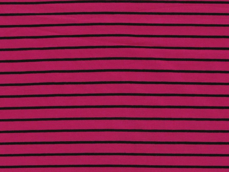 Stripe, Jersey Collection, Bright Stripe, Fuchsia