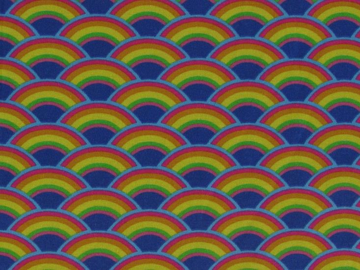 Sunrise Rainbow Cotton Jersey Print