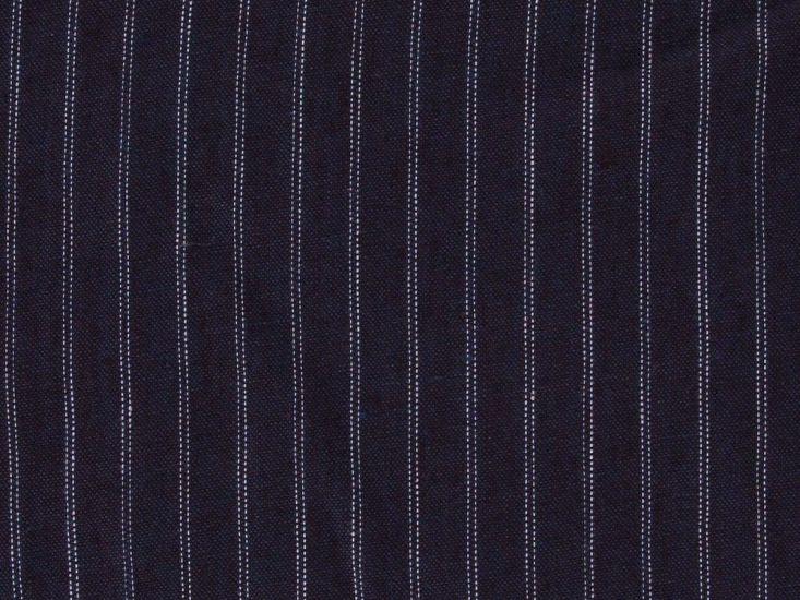 Temple Double Stripe Irish Linen, Purple