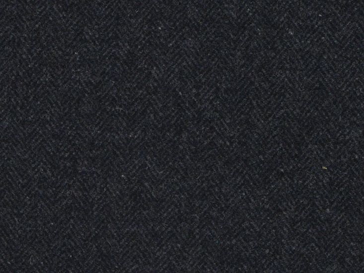 Treno Herringbone Italian Wool Blue and Grey