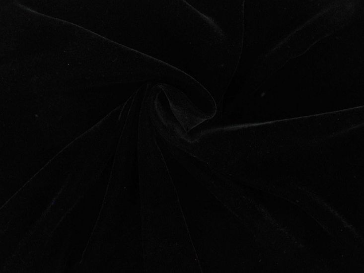 Triple Crown Plain Micro Velvet, Black
