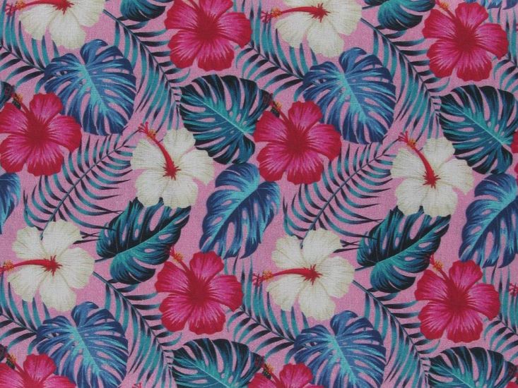 Tulip Jungle Cotton Poplin Print