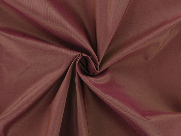 Two Tone Silk Taffeta, Rosewood