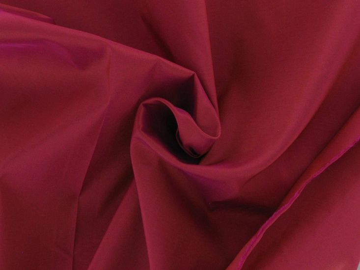 Two Tone Silk Taffeta, Ruby