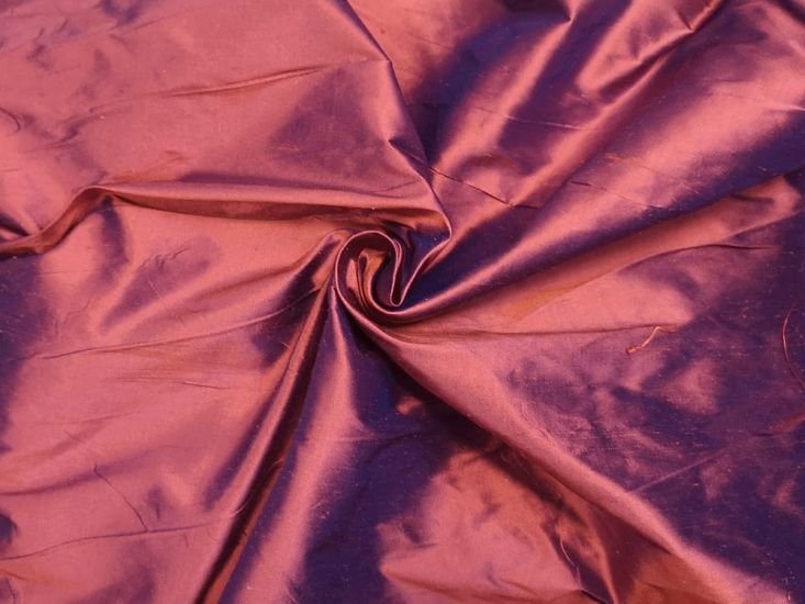 Two Toned Silk Dupion, Antique Pink