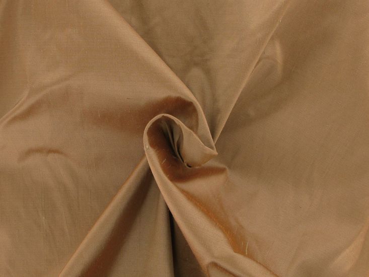 Two Toned Silk Dupion, Apricot