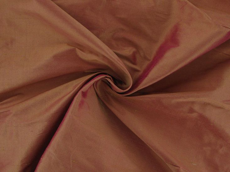 Two Toned Silk Dupion, Thulian Pink