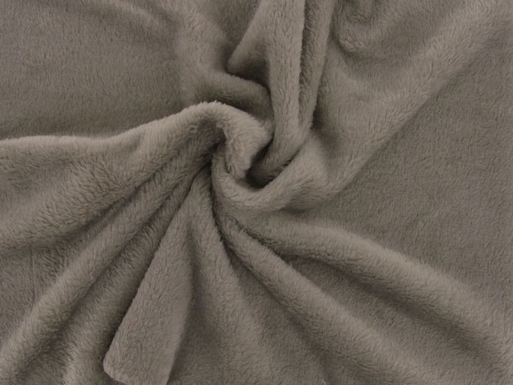 Ultra Soft Plain Cuddle Fleece, Mushroom