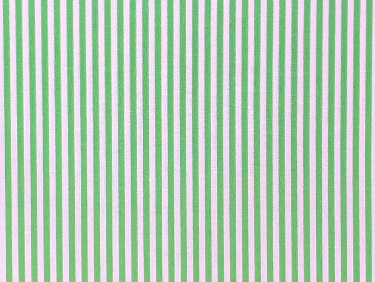 Craft Collection Cotton Print, Candy Stripe, Apple