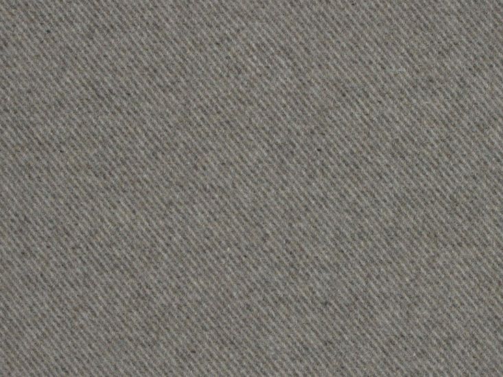 Vigo Brushed Stripe Italian Wool Blend, Beige