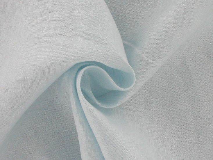 Wicklow Yarn Dyed Irish Linen, Pale Blue