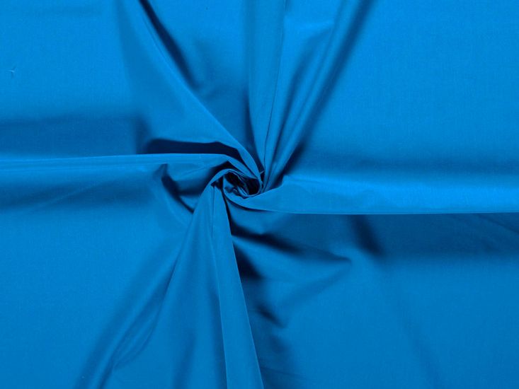 Wide Width Polycotton Sheeting, Turquoise
