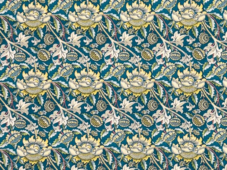 William Morris Art Nouveau Cotton Percale Print