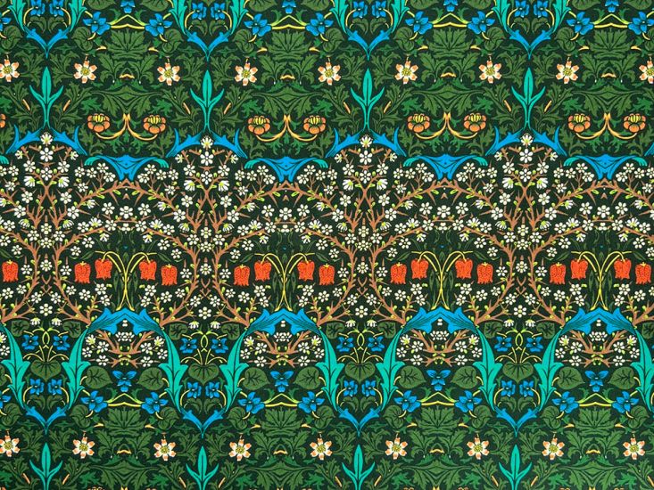 William Morris Tulip Cotton Percale Print