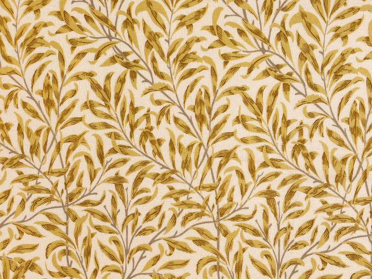 Willow Bough Cotton Print, Ochre