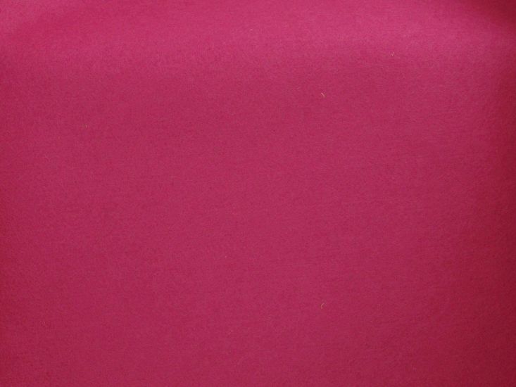 Wool Blend Crafting Felt, Bright Pink