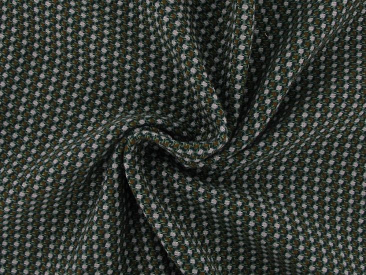 Woven Wool Blend, Emerald