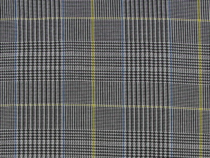 Prince of Wales Stripe Polyester Suiting