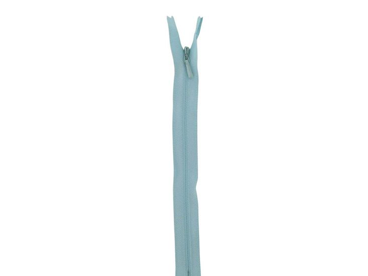 YKK Concealed Invisible Close End Dress Zip, 8 Inch, Baby Blue