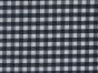 1/4 Inch Printed Polycotton Gingham, Navy