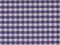 1/4 Inch Printed Polycotton Gingham, Purple